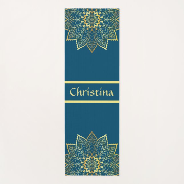 Mandala Healing Energy Yoga Mat (Front)