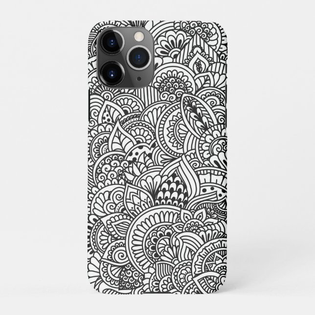 Mandala Henna IPhone 11 Pro Case (Back)