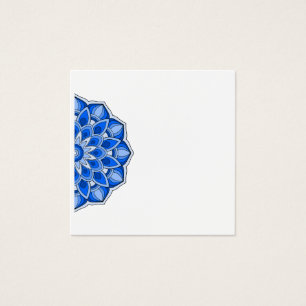 Mandala in blue