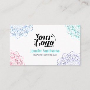 Mandala Independent Fashion Retailer Business Card