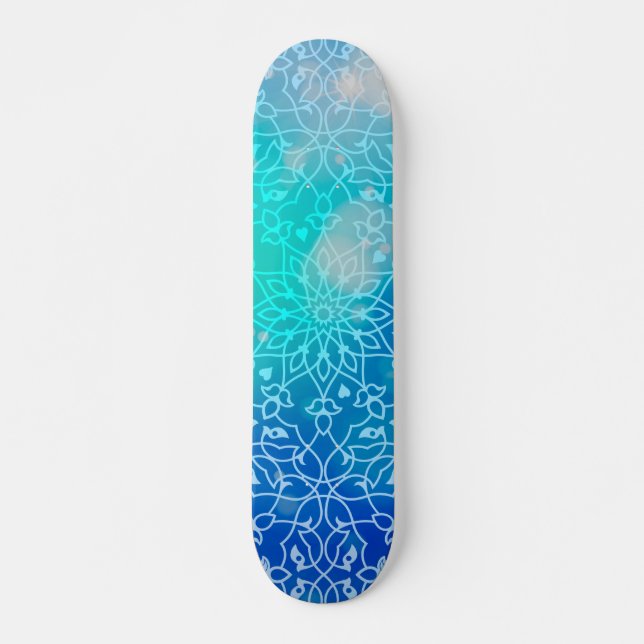 Mandala Inspiration 10 Skateboard (Front)