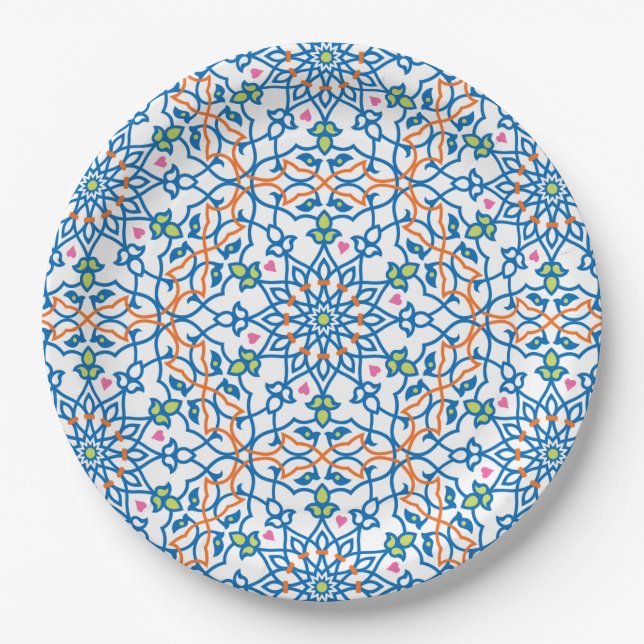 Mandala Inspiration 3 Paper Plates (Front)