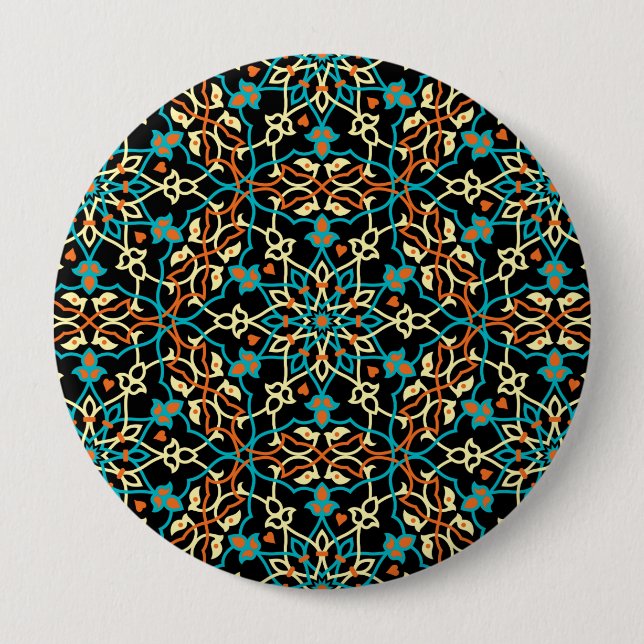 Mandala Inspiration 6 Button (Front)