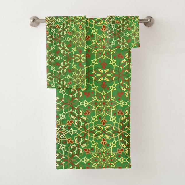 Mandala Inspiration 7 Bath Towel Set (Insitu)