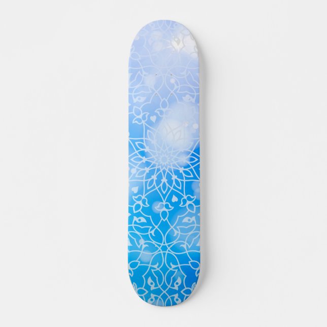 Mandala Inspiration 8 Skateboard (Front)