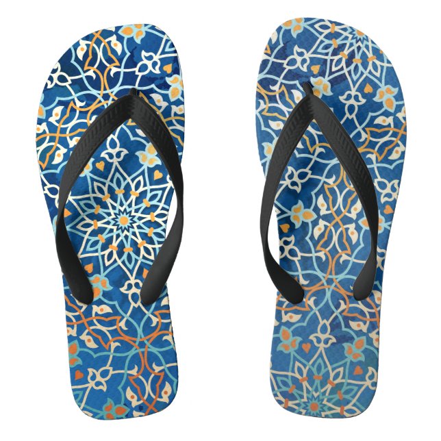 Mandala Inspiration Flip Flops (Footbed)