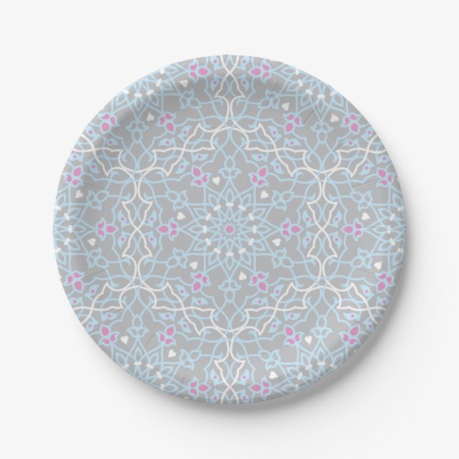 Mandala Inspiration Paper Plates (Front)