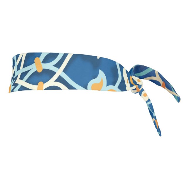 Mandala Inspiration Tie Headband (Rotate 90)