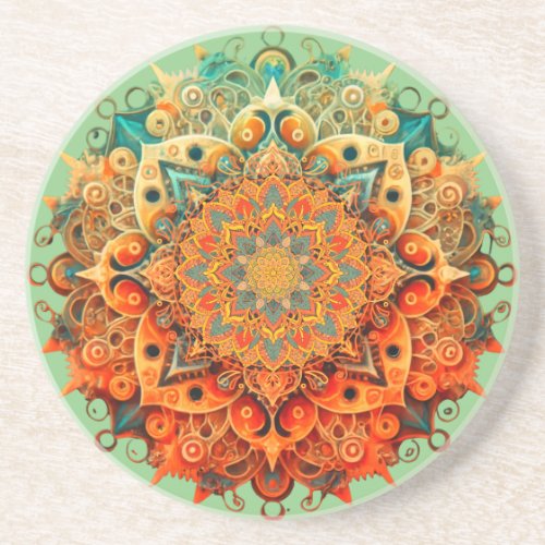 Mandala inspired design_Coasters Coaster