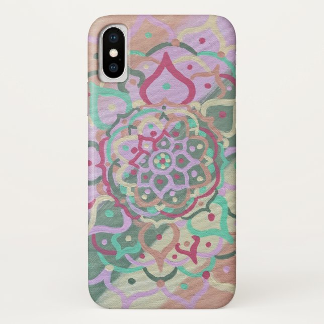 Mandala iPhone X Case (Back)