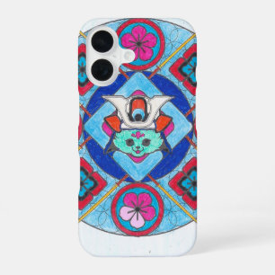 Mandala Japan drawings iPhone 16 Case
