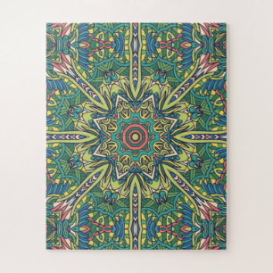 Mandala jigsaw puzzle
