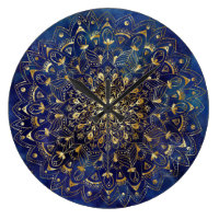Mandala Large Clock