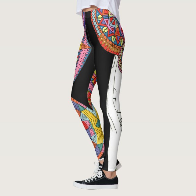 Mandala Leggings (Left)