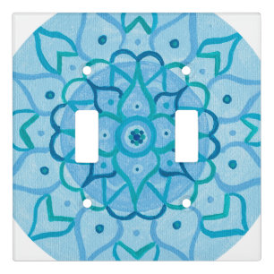 Mandala Light Switch Plate