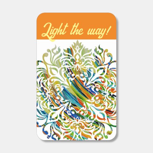 Mandala Light the way matches and stickers