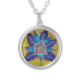 Mandala Like Drawing Necklace