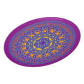 Mandala Melamine Plate (Left Side)