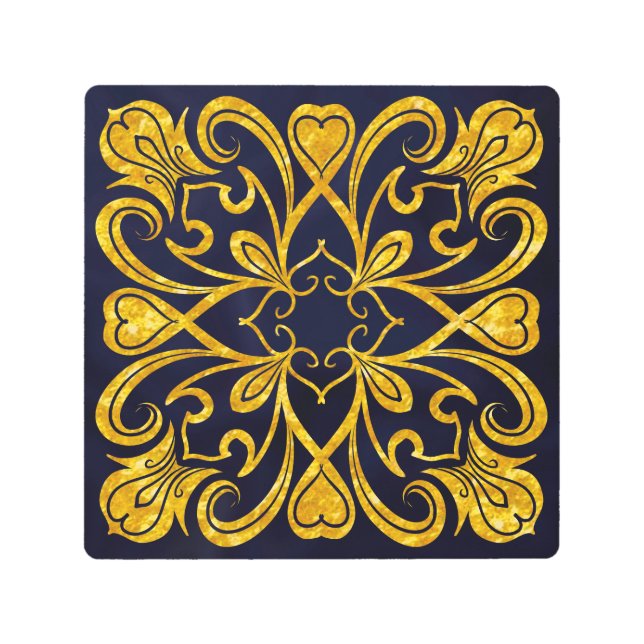 Mandala Metal Print (Front)
