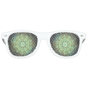 Mandala monsters retro sunglasses