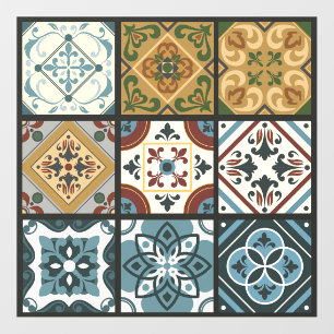 Mandala/Moroccan Tile Floor Decals