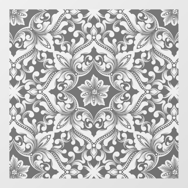 Mandala/Moroccan Tile Floor Decals (Front)