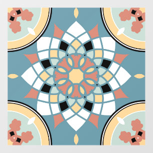 Mandala/Moroccan Tile Floor Decals
