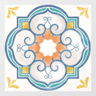 Mandala/Moroccan Tile Floor Decals