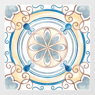 Mandala/Moroccan Tile Floor Decals