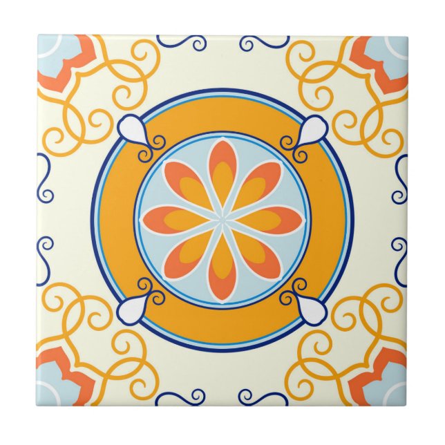 Mandala/Moroccan Tile Pattern  (Front)