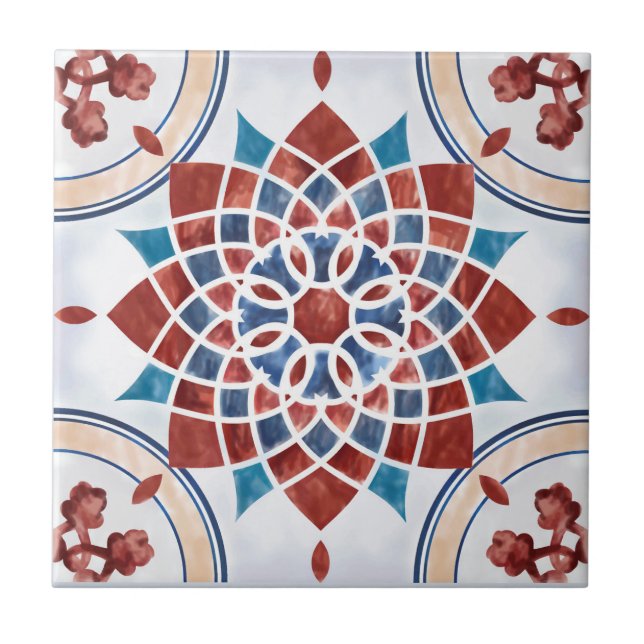 Mandala/Moroccan Tile Pattern  (Front)