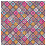 Mandala/Moroccan Tile Pattern Fabric