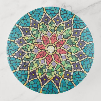 Mandala Mosaic Design Tray