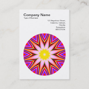 Mandala Motif 015 Business Card