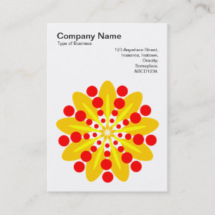 Mandala Motif 025 Business Card