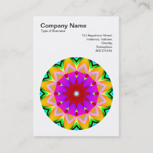 Mandala Motif 027 Business Card