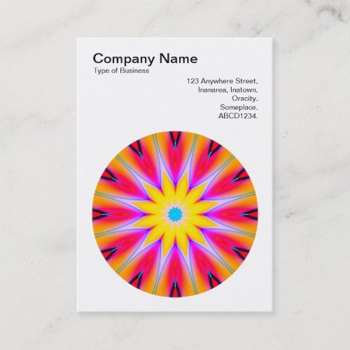 Mandala Motif 08 Business Card