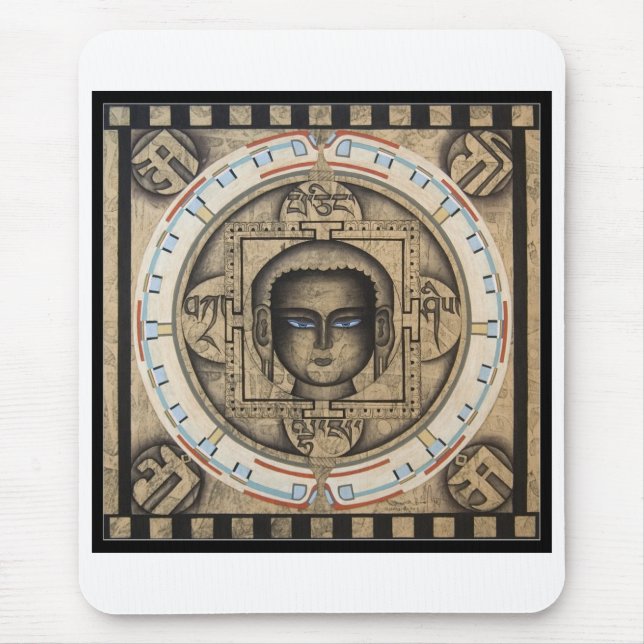 Mandala Mouse Pad (Front)