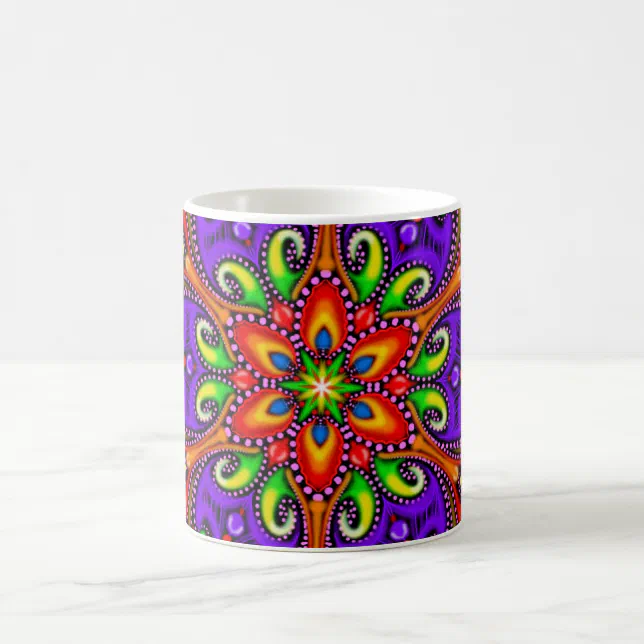 Mandala mug 6 | Zazzle