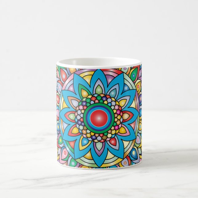  Mandala Mug - An Artistic Addition to you kitchen (Center)