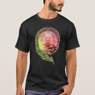 Mandala Namaste Spiritual Yoga Buddha Fashion Clot T-Shirt