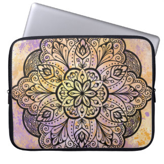 Mandala Neoprene Laptop Sleeve 15 inch