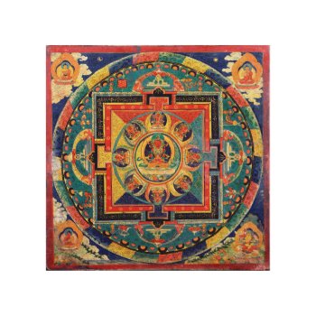 Mandala Of Amitayus Tibet 19th Century Art by Classicville at Zazzle