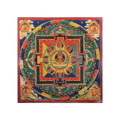 Mandala of Amitayus Tibet 19th Century Art