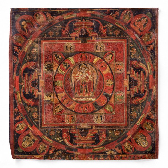 Mandala of Amogapasha Bandana (Front)