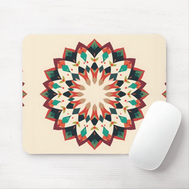 Mandala of Contributions Mouse Pad (With Mouse)