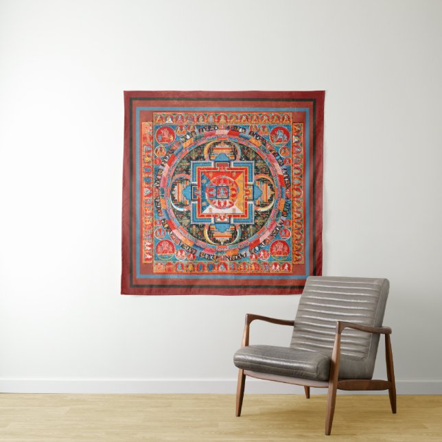 Mandala of Jnanadakini Tapestry (In Situ)