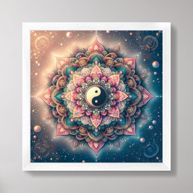 Mandala of Neutrality - LMD-620 Framed Art (Framed Front)