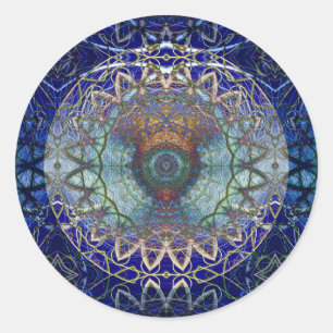 Mandala of the Noedic Web Stickers