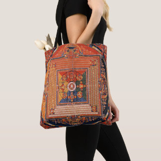 Mandala of Vajradhatu Thangka Tote Bag